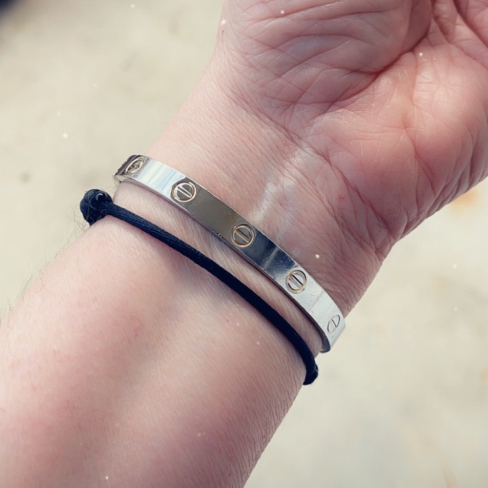 1970 PLATINUM PLATED Charles Revson AldoCipullo Love Bracelet❣️ - Picture 8 of 15
